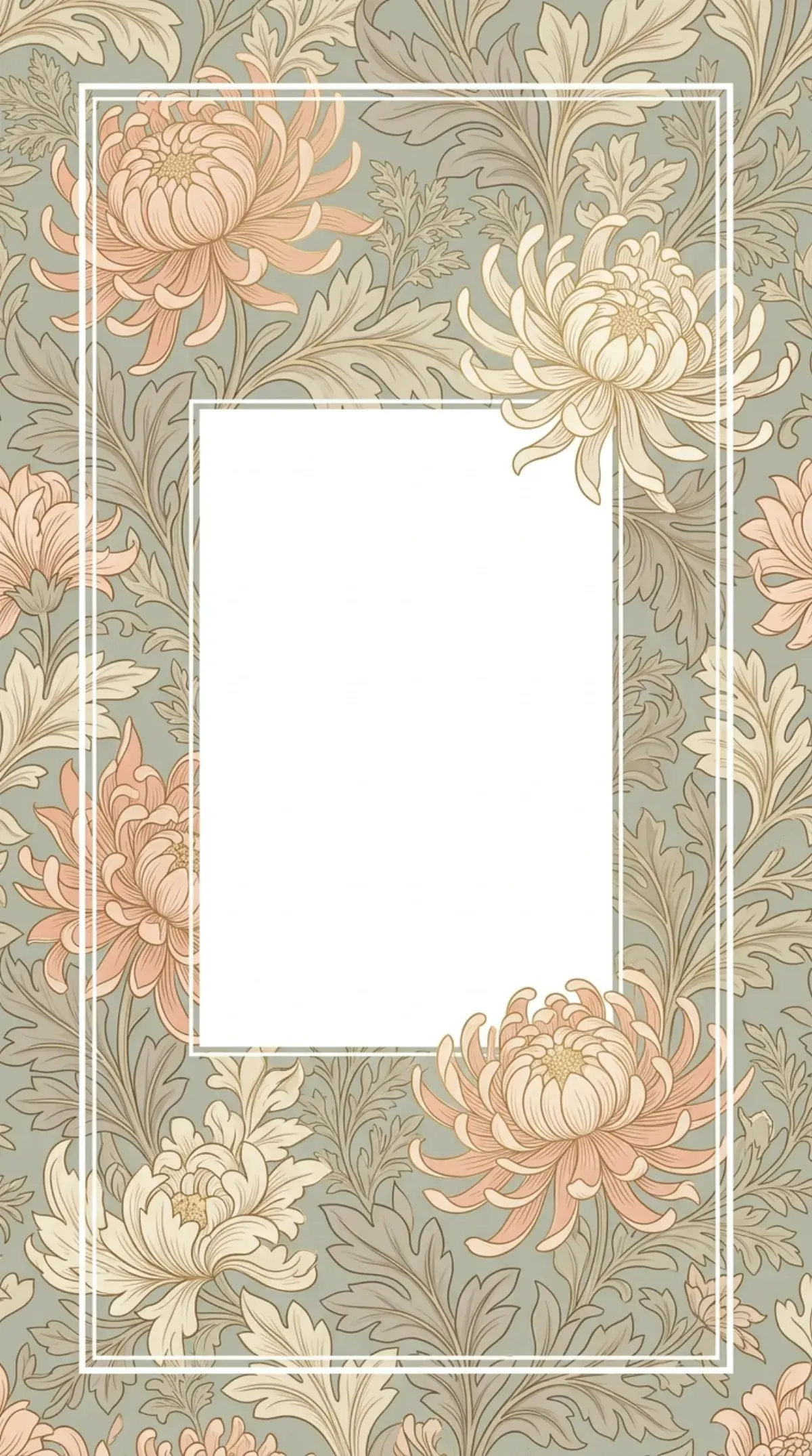 Chrysanthemum Toile