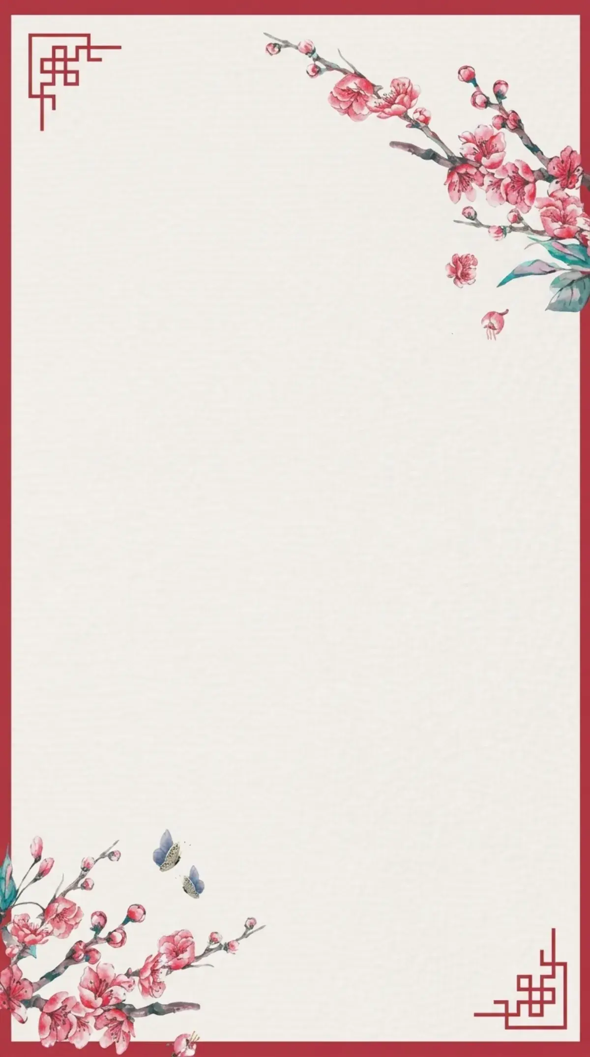 Crane & Peony
