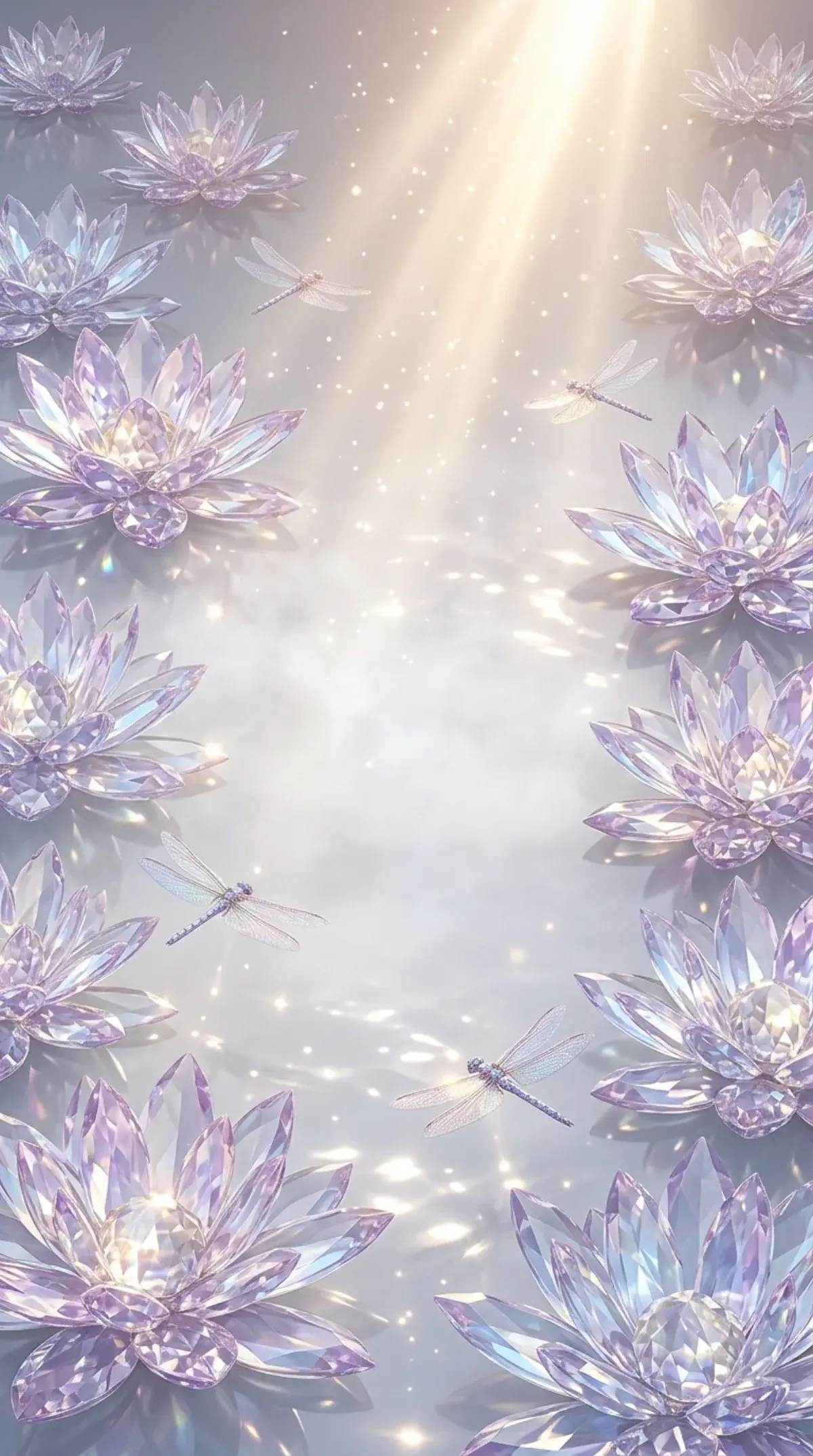 Crystal Lotus Dragonfly