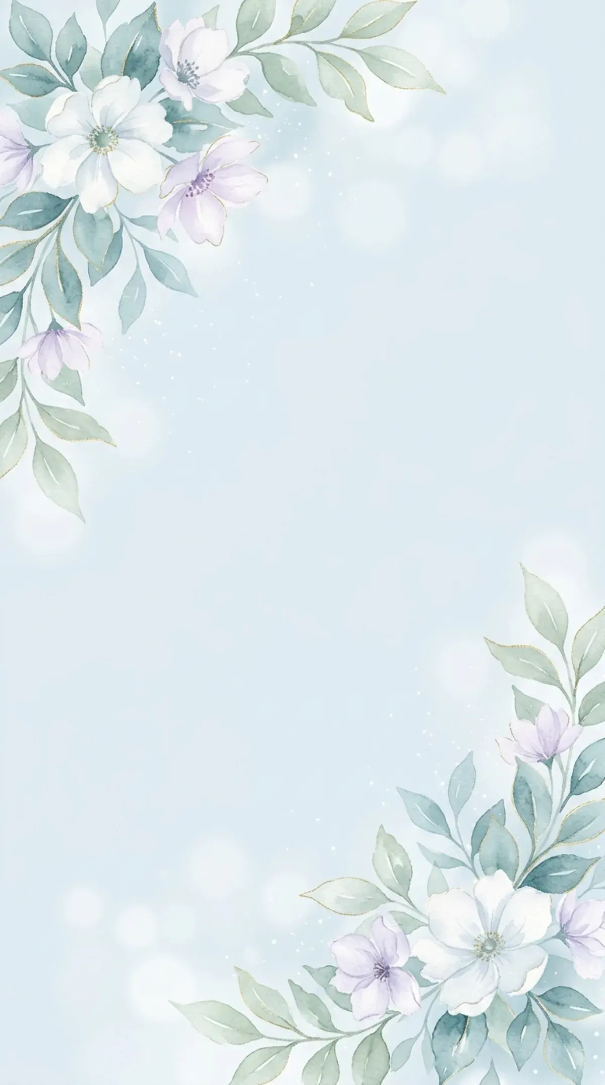 Dusty Blue Bloom
