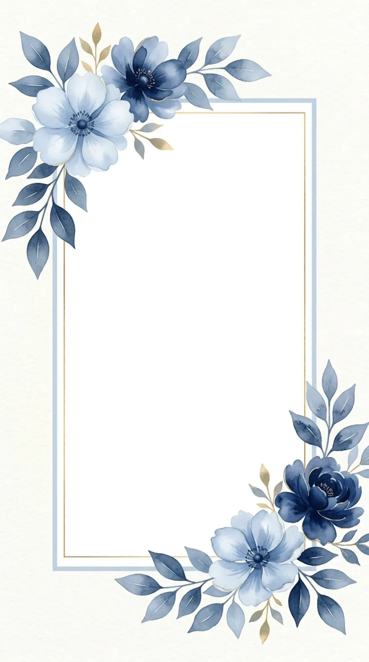 Dusty Blue Posy