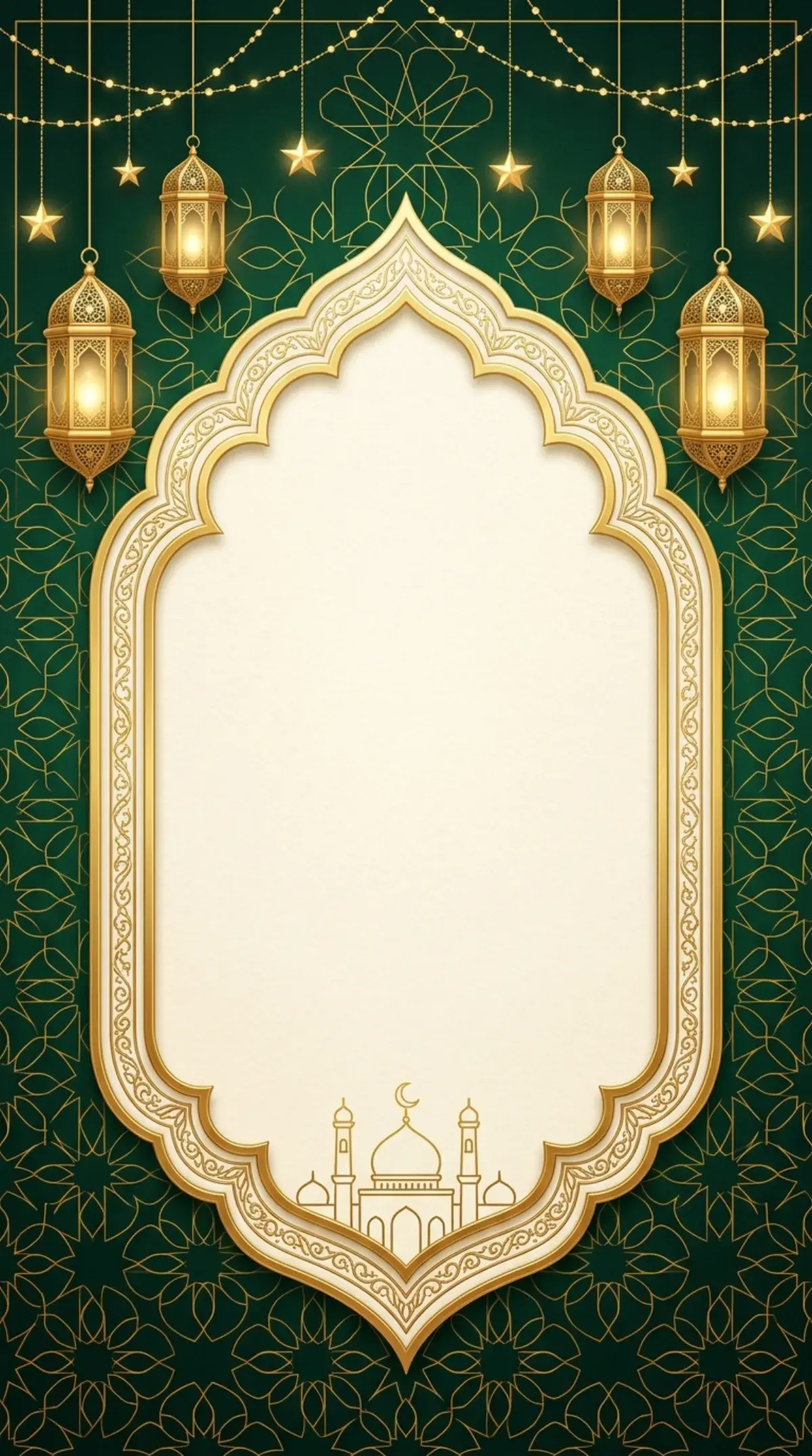 Emerald Lantern Arch