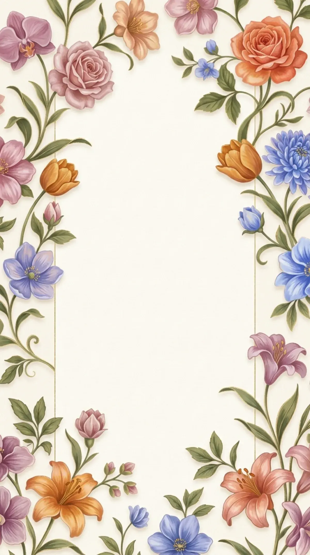 Folk Rose Garland