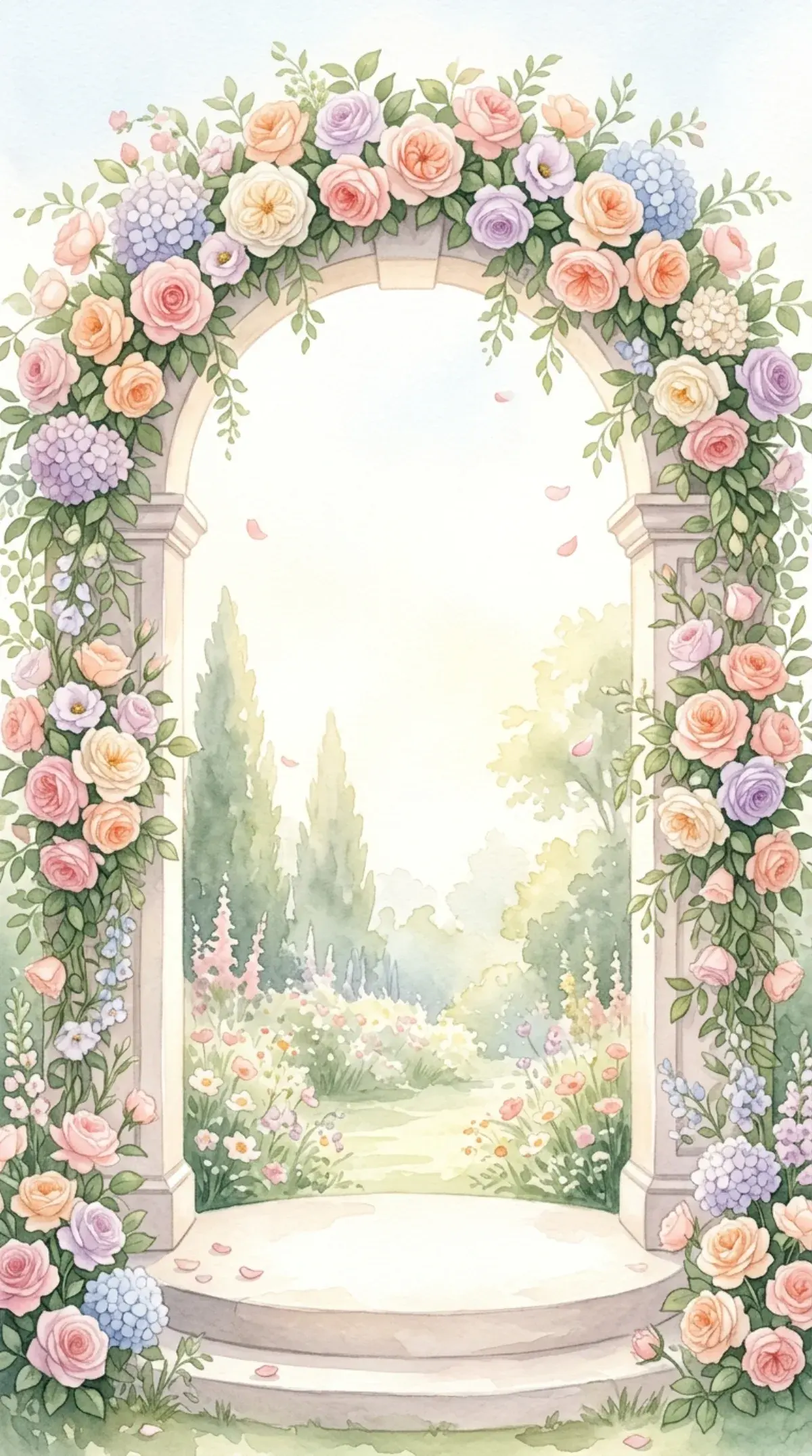 Garden Podium Arch