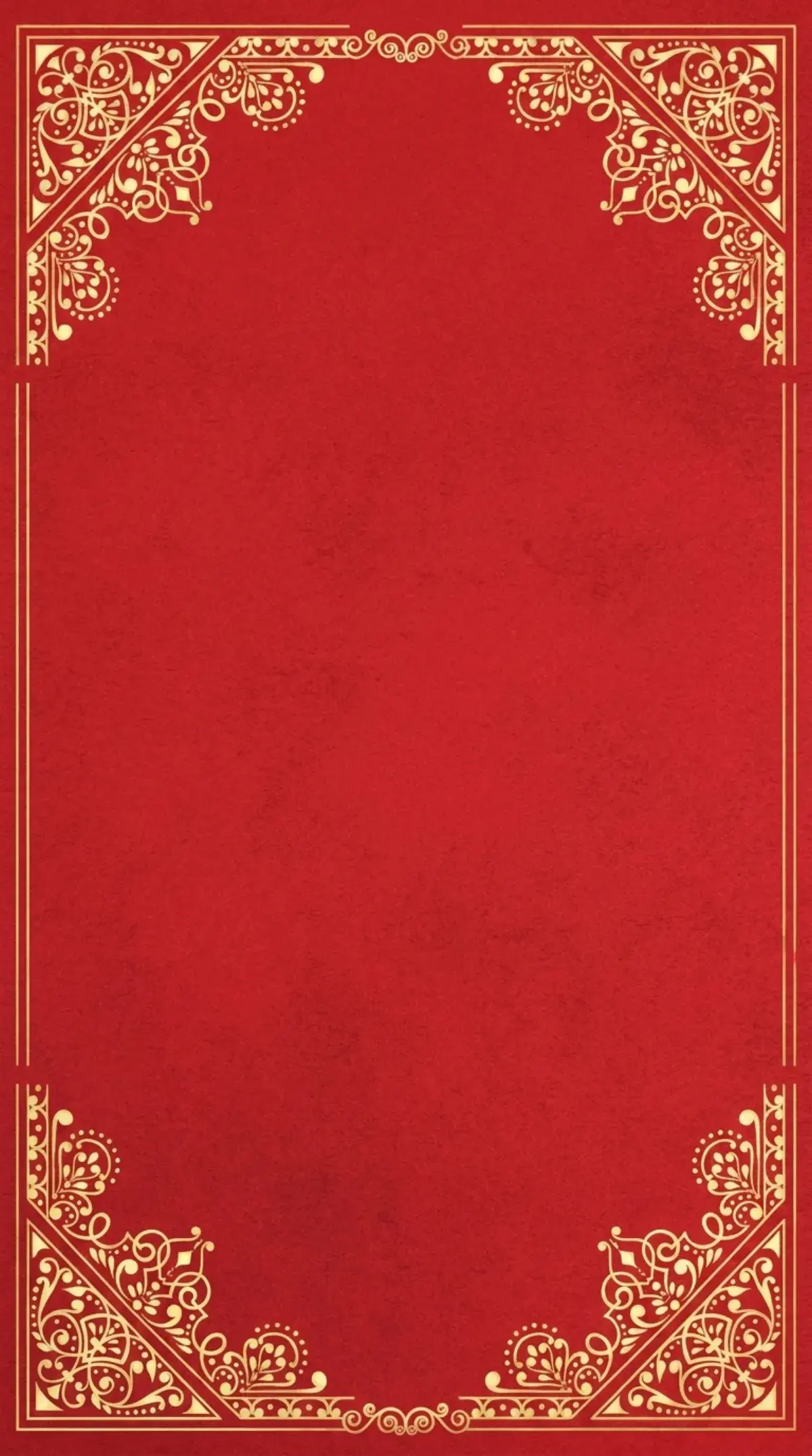 Gilded Scroll Corners