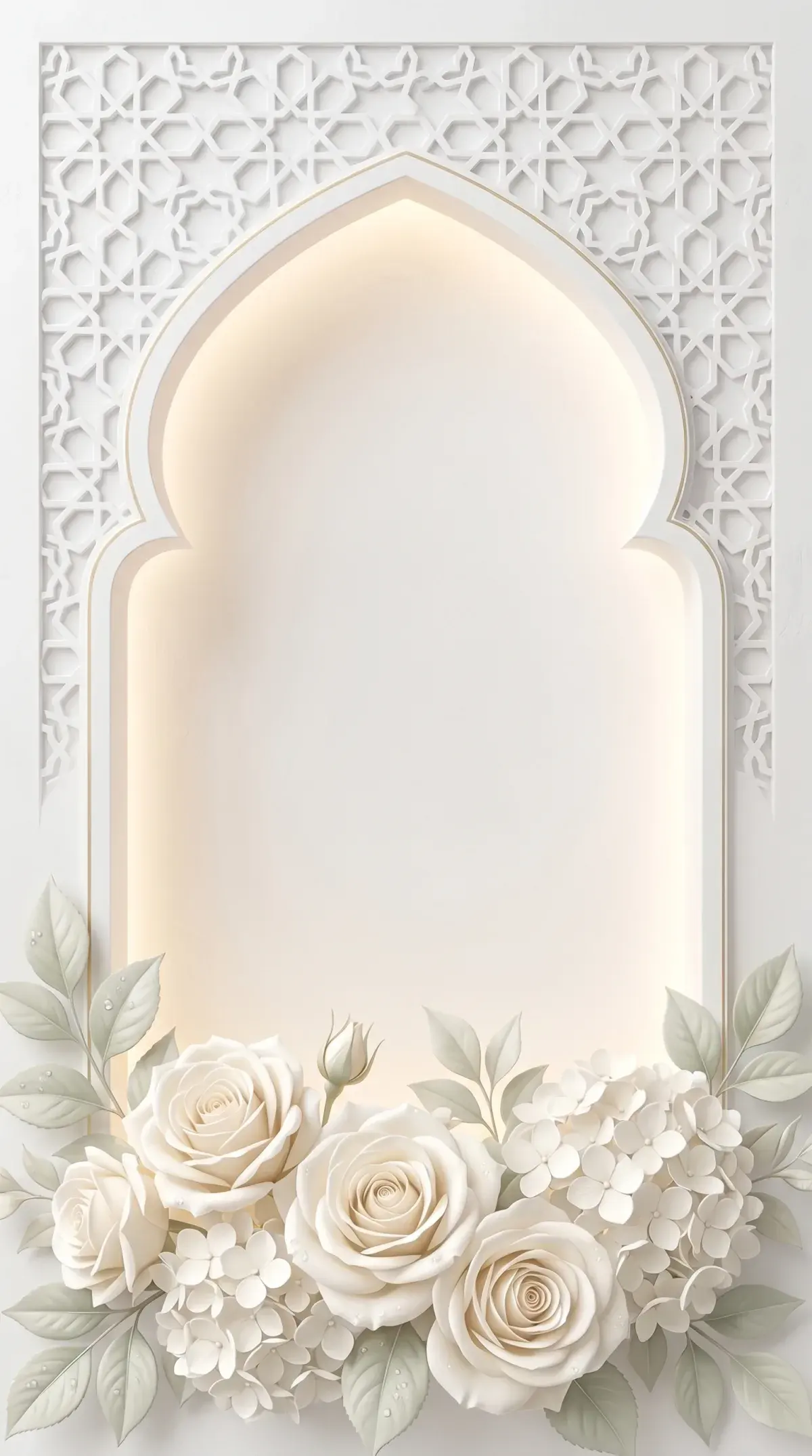 Luminous Rose Arch