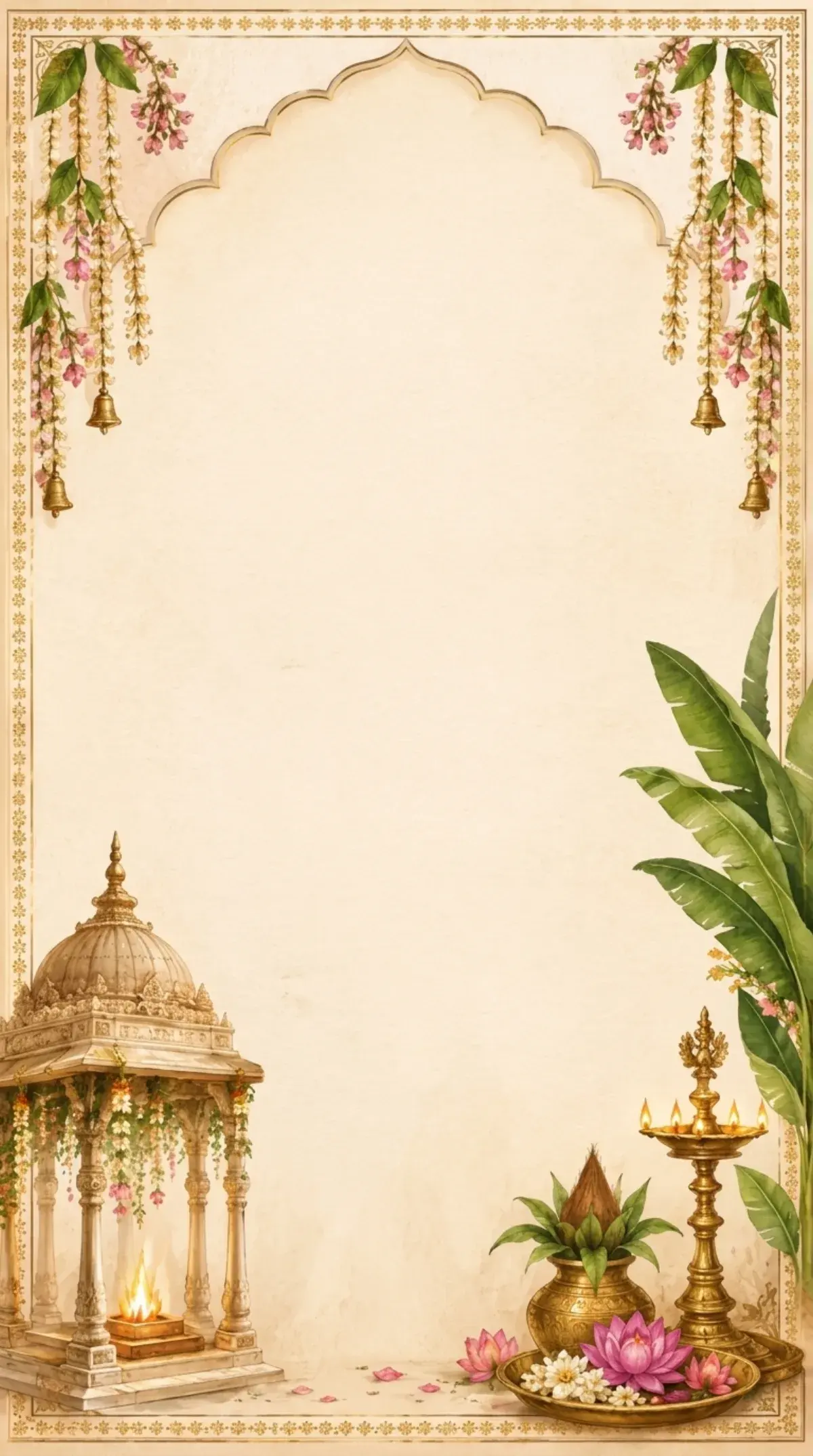 Mandir Jasmine Arch