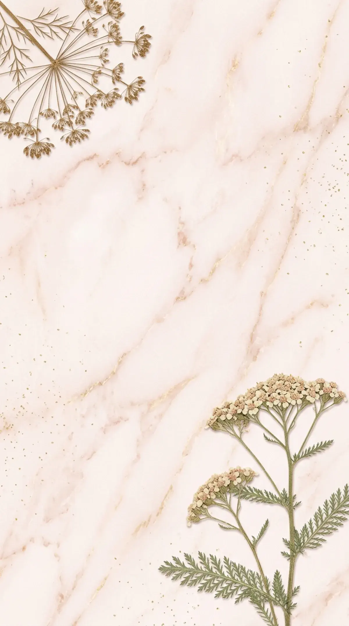 Marble Pressed Bloom