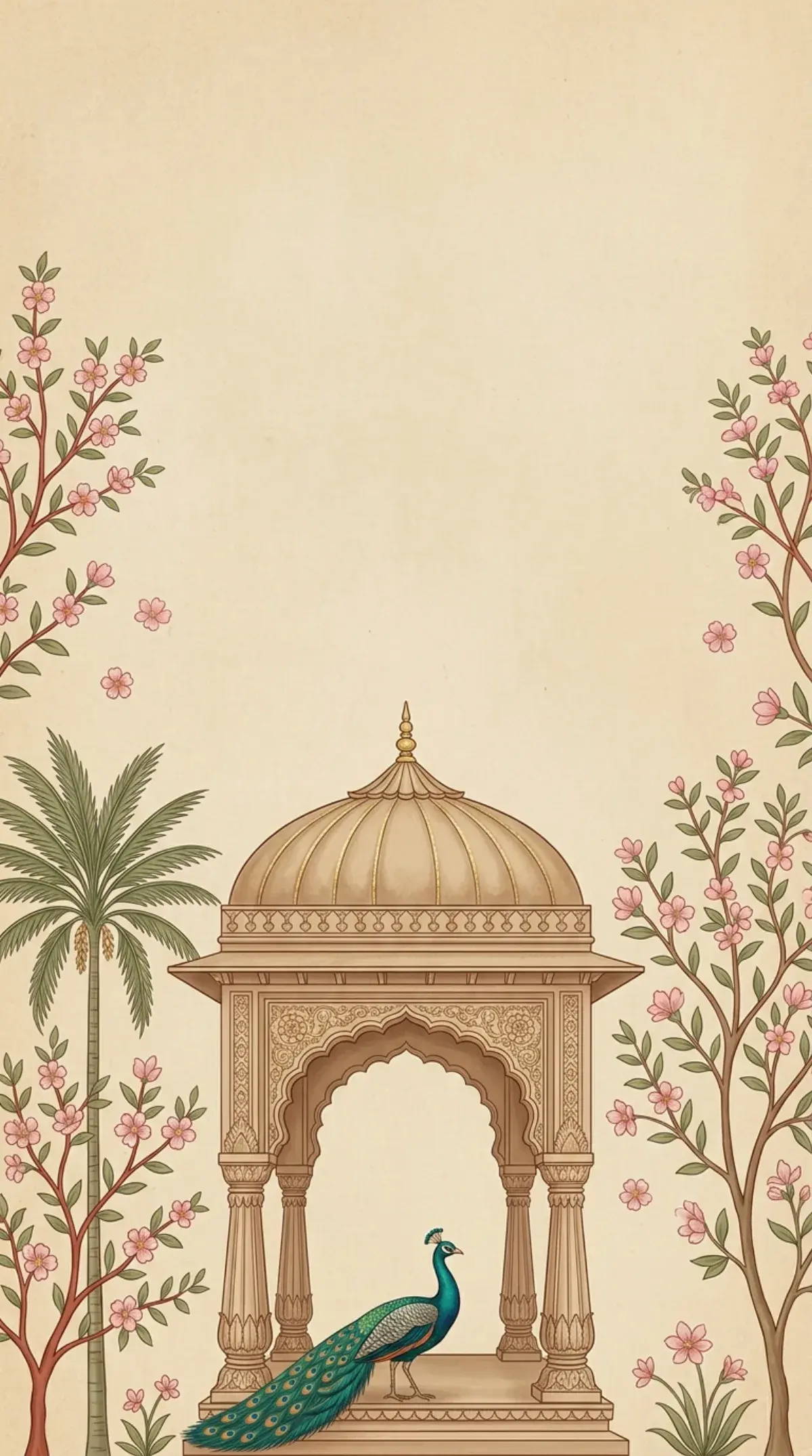 Mughal Peacock Pavilion