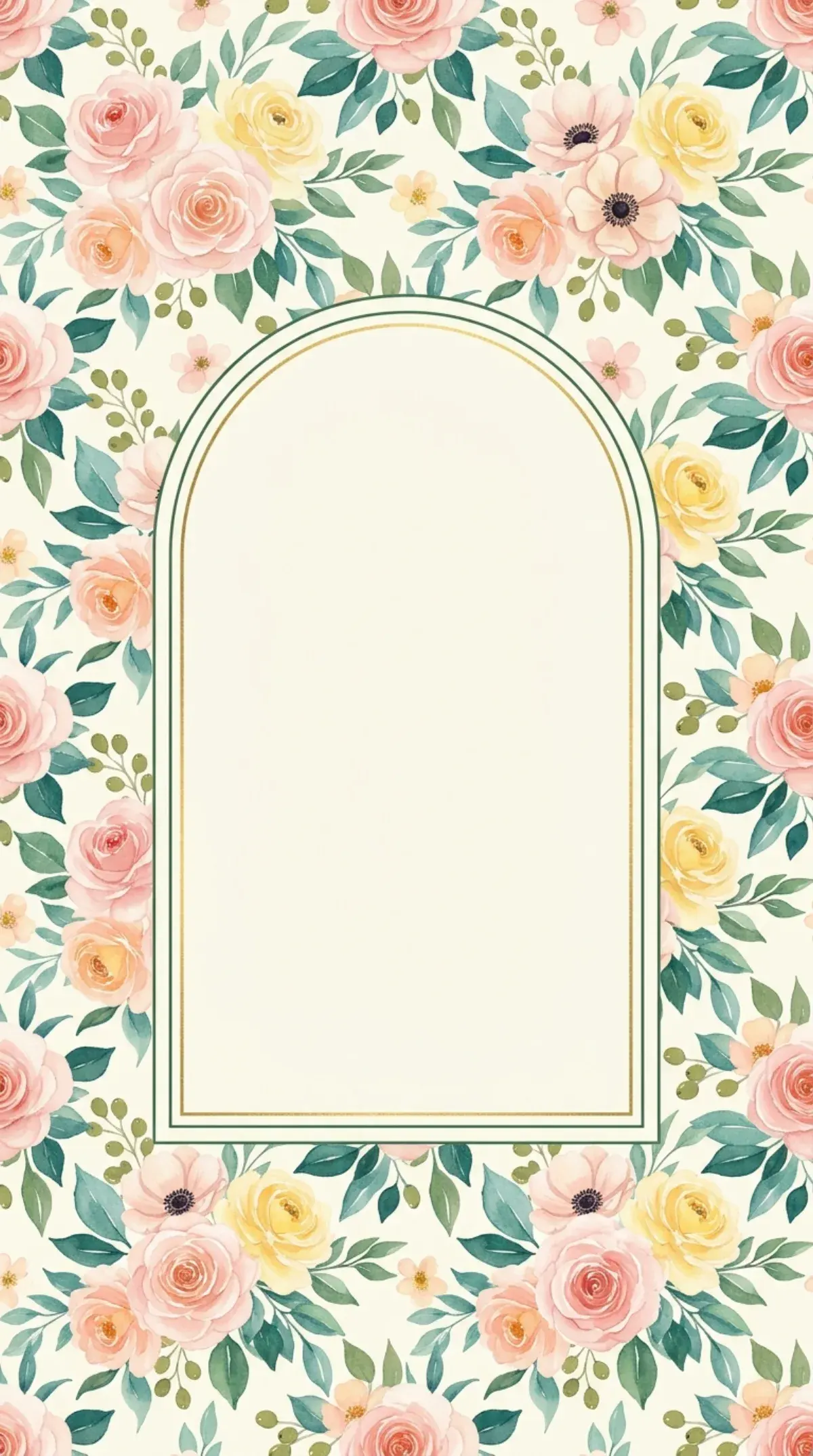 Pastel Rose Arch