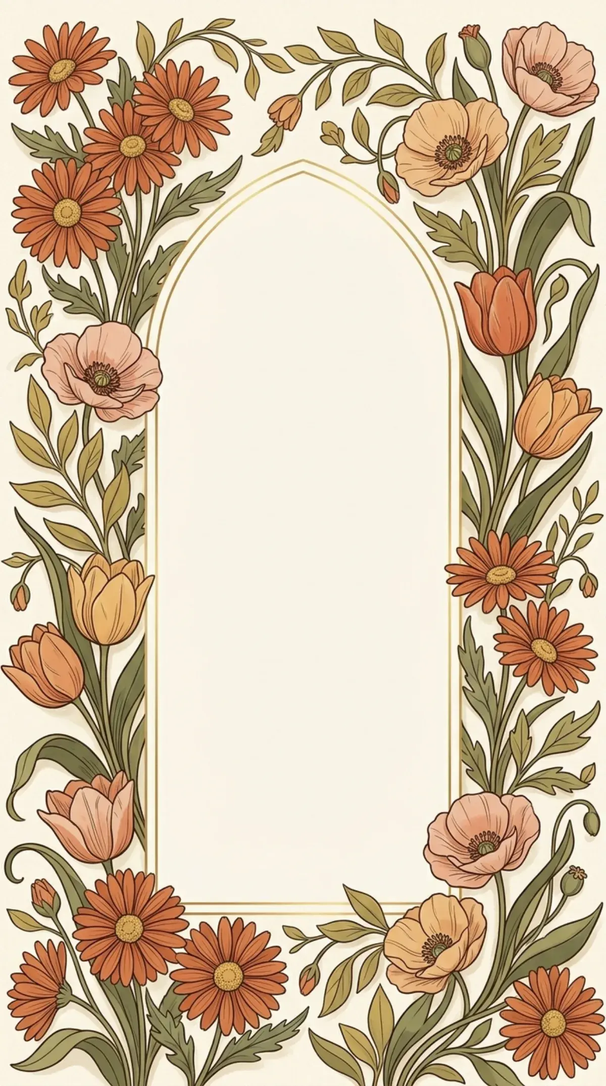 Poppy Arch Nouveau