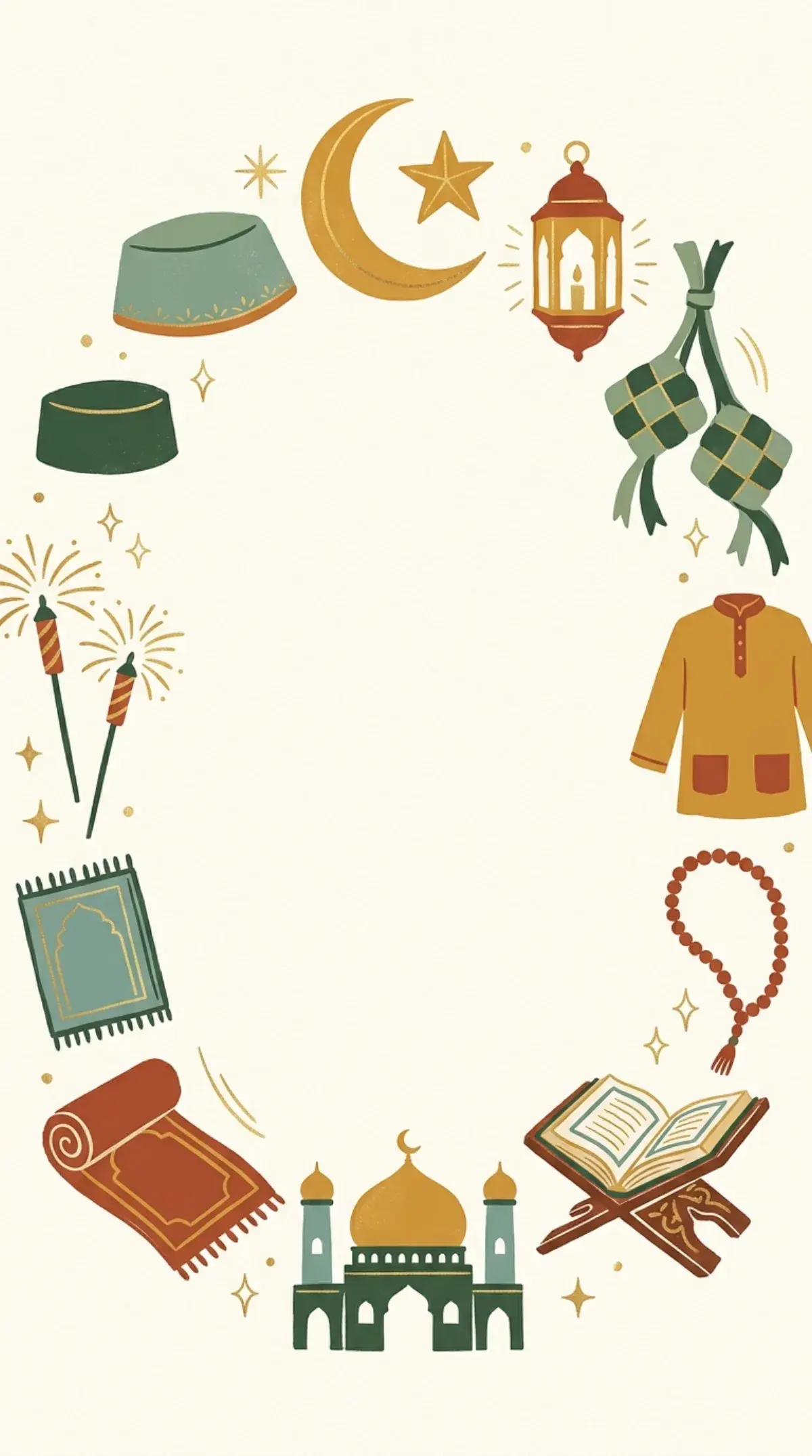 Raya Icons Wreath
