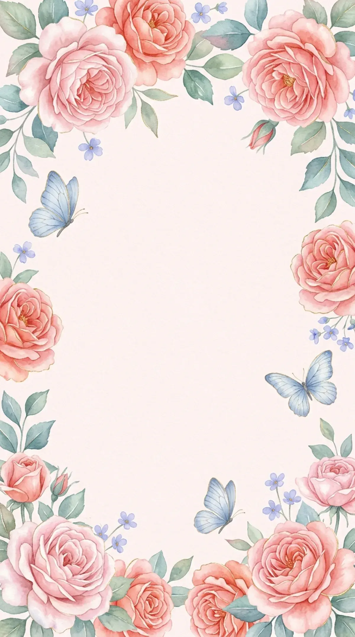 Rose Butterfly Blush