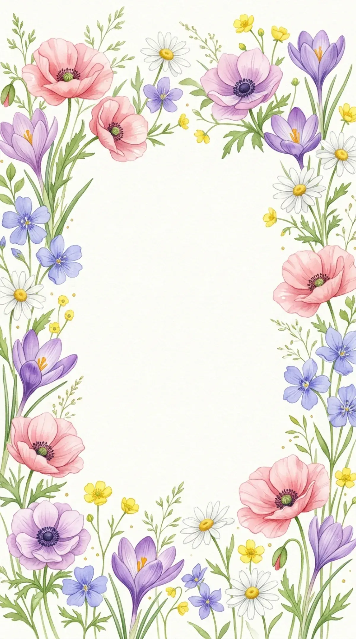 Spring Posy Frame