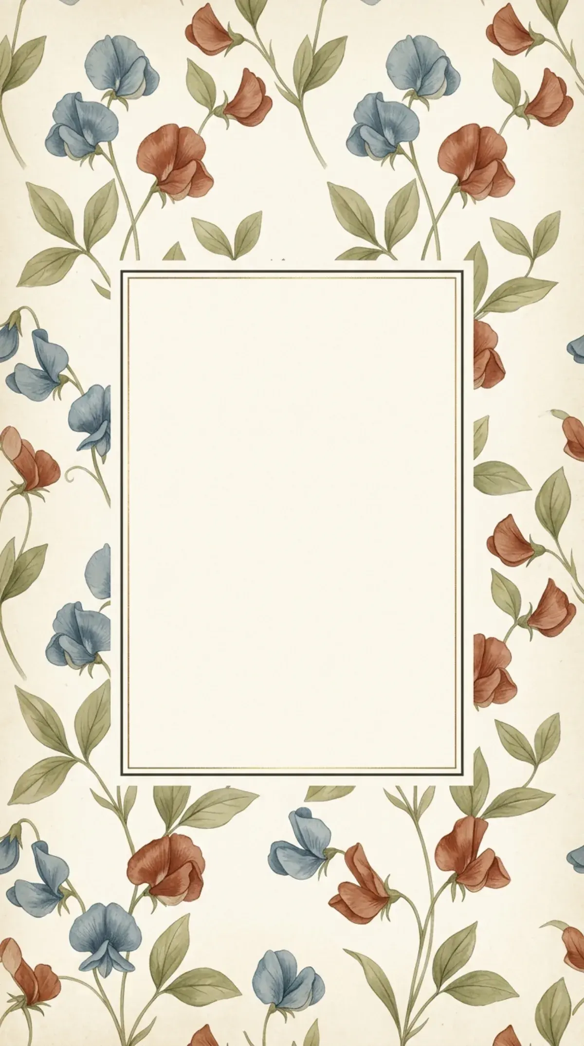 Sweet Pea Toile