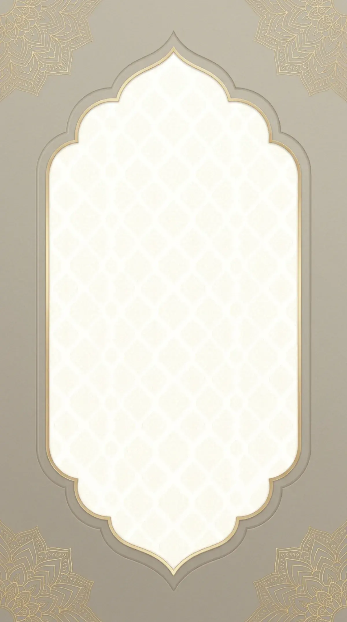 Taupe Ogee