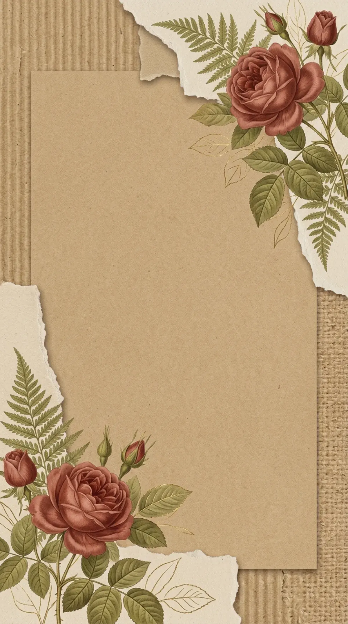 Vintage Rose Kraft