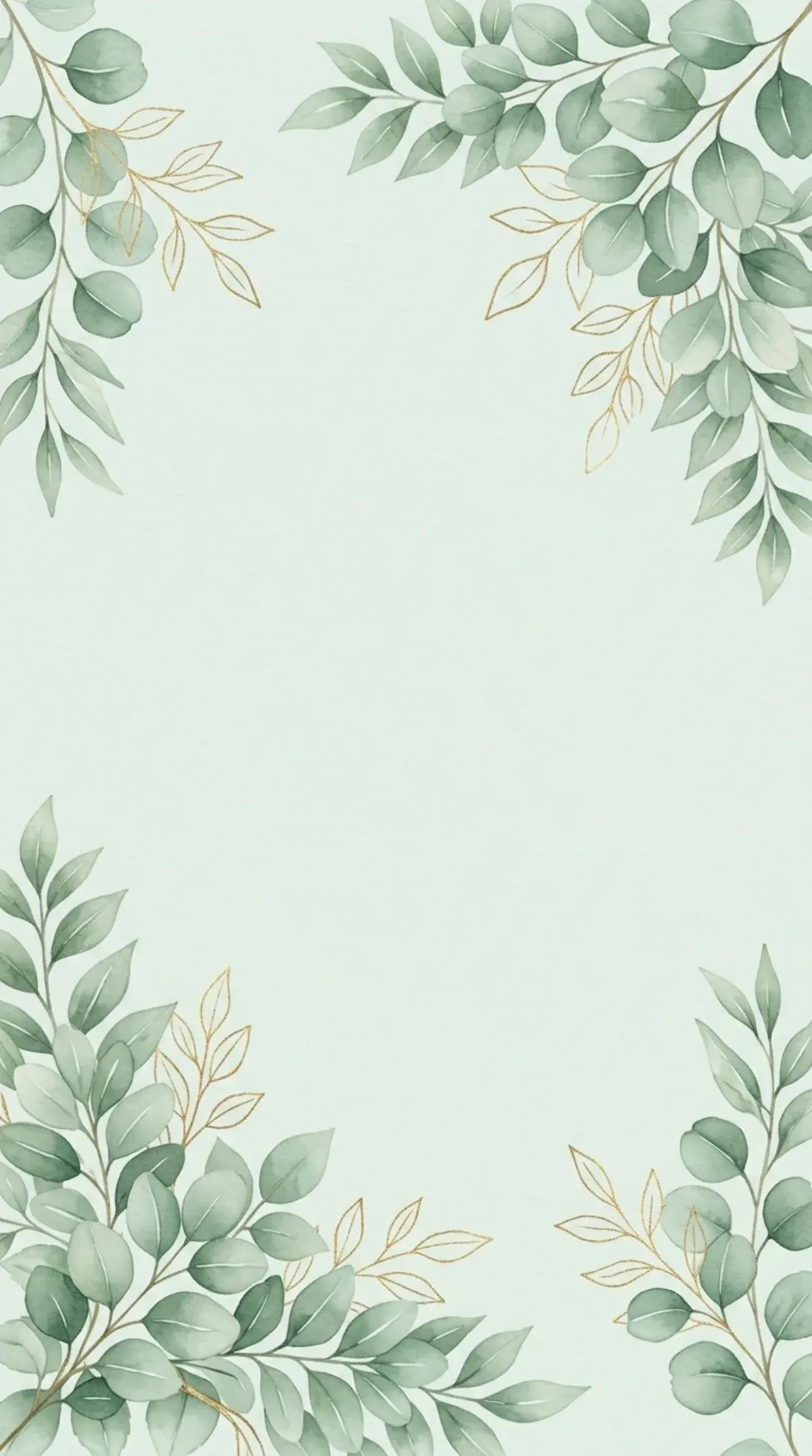 Watercolor Palms