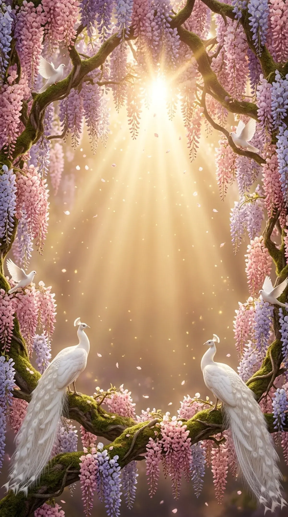 Wisteria Peacock